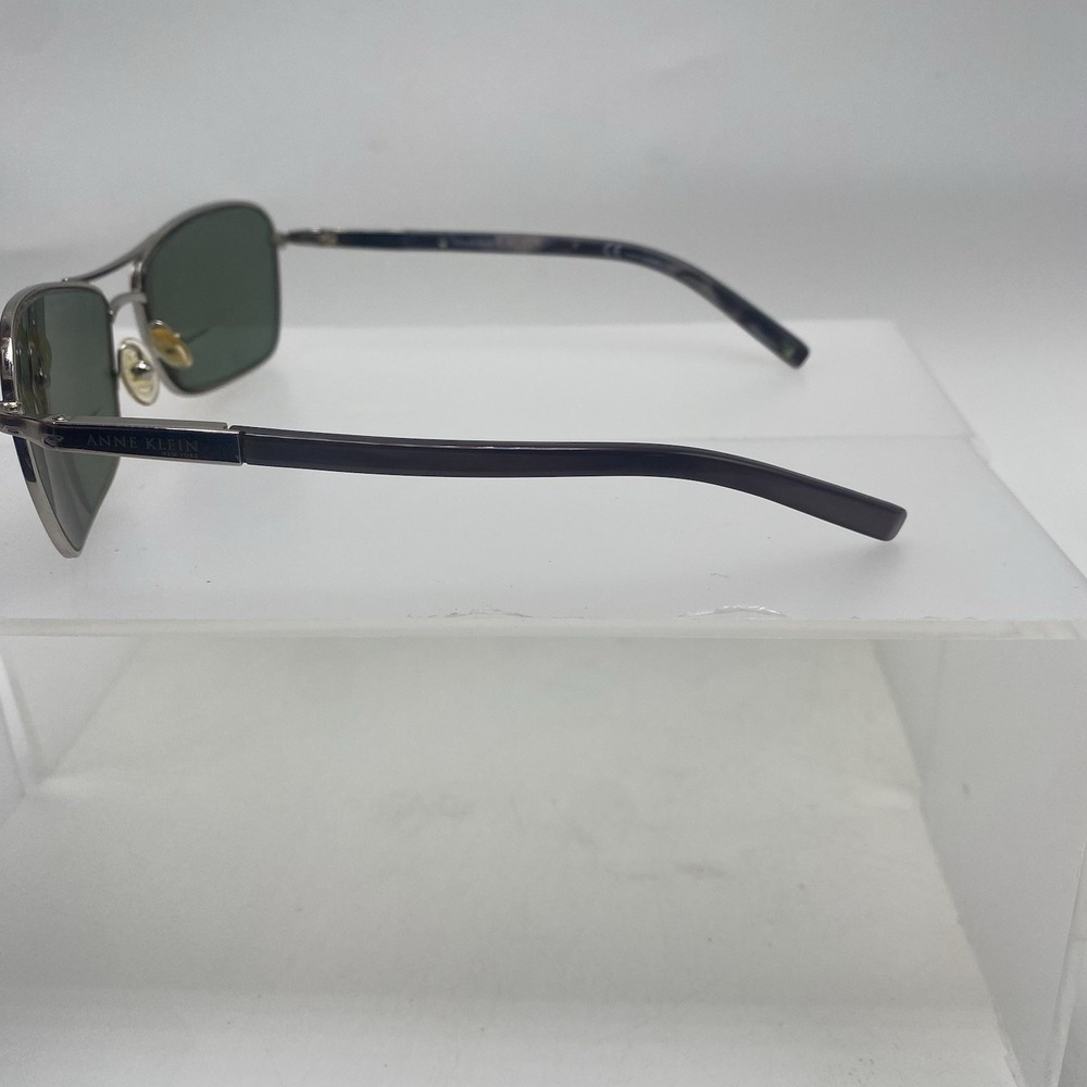 Anne Klein Sunglasses Women FRAME ONLY AK4124 58-16-130 Silver Brown 691 - Picture 14 of 16